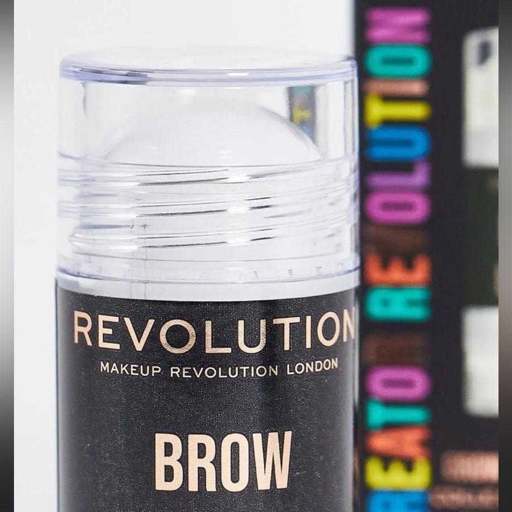 Revolution Creator Brow Block Glue smooth & hold brow in place Net Wt 0.42 oz - Picture 2 of 6